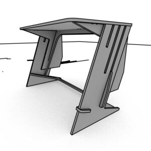zTanding Desk Sketch - turnifure.com