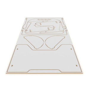 playDesk 2 flat out of the CNC