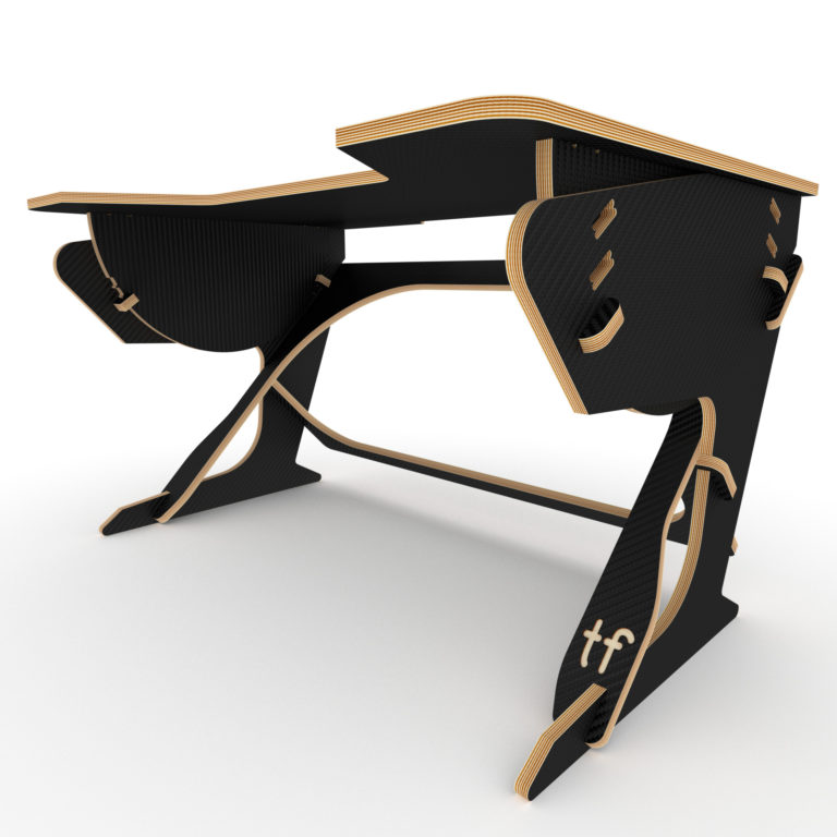 playDesk 2 with a Carbon Fiber Vinyl