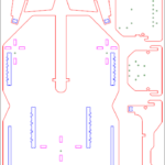 The first ModMaker generated SVG for board 1 of Rockpit