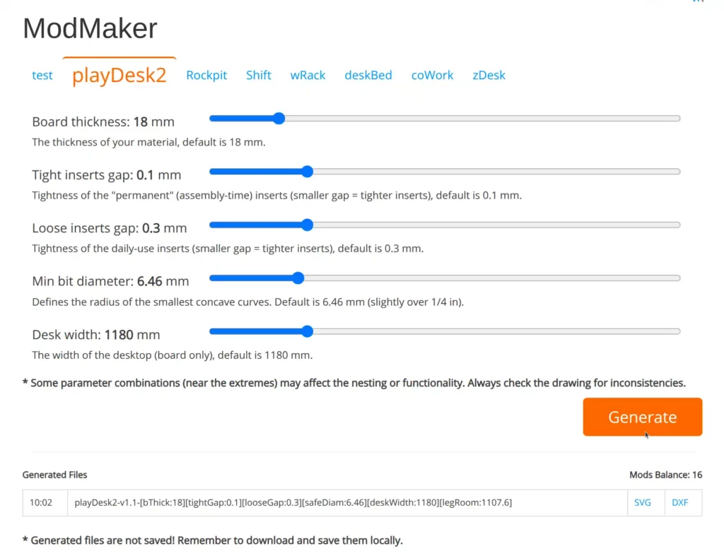 ModMaker v2 Beta Screenshot as of 2025-03-28