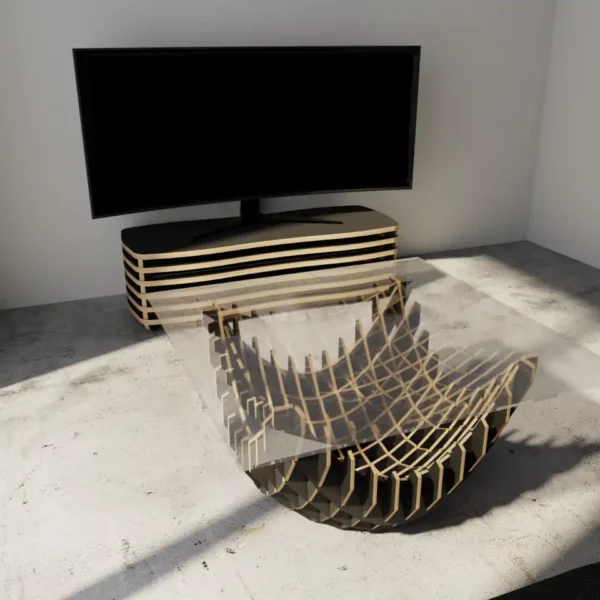 Table3 - Curvy Grid Leg - Image 3