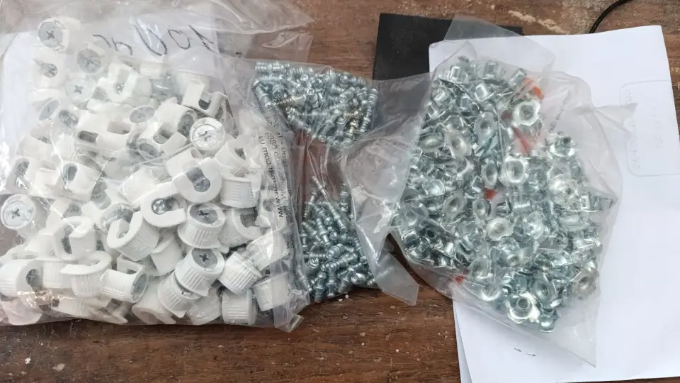 The connectors for the playDesk 3 Mini prototype just arrived.