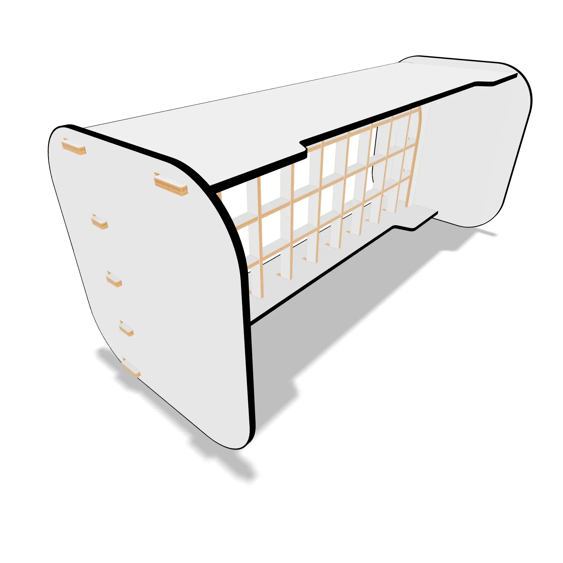 Bed with desk project - Desk Mode