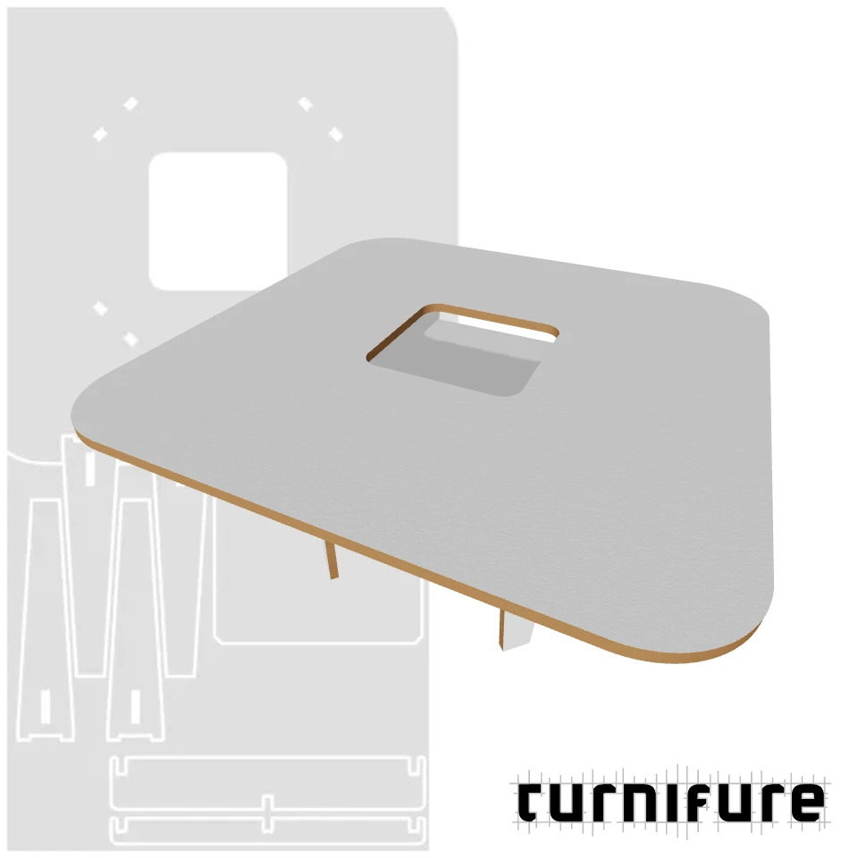 CoWork Table - Large Conference - Material: 25 mm