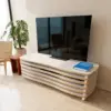 Wavy Rack - Medium Height (50 cm) TV Rack and Stand - Material: 18 mm view