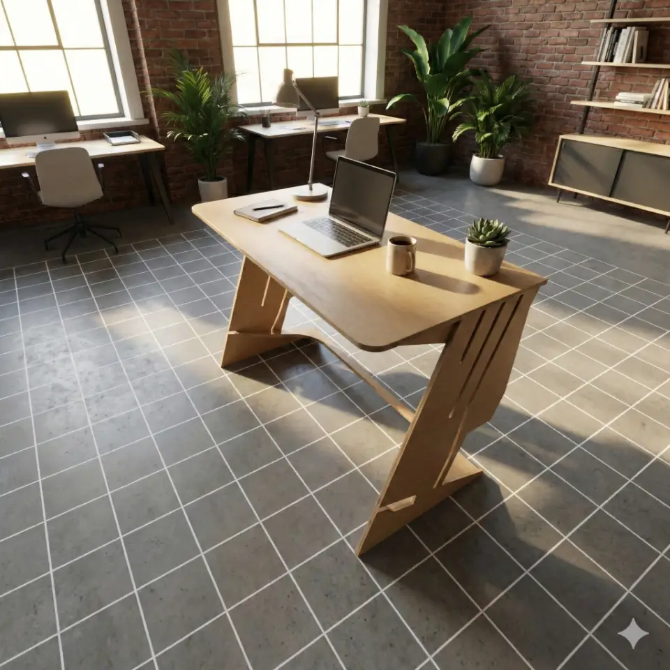 zTandingDesk - Standard Width - Material: 15 mm view