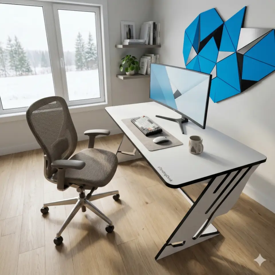 zTandingDesk - Standard Width - Material: 3/4 in view