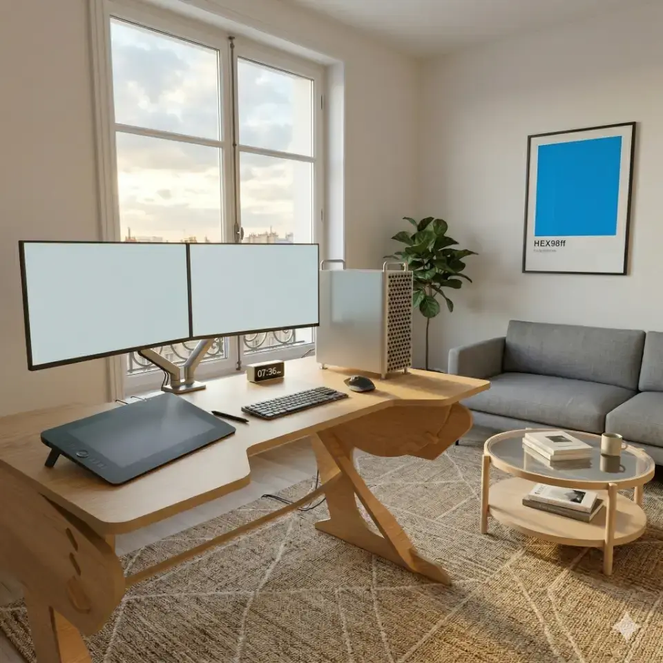 playDesk2 - Standard - Material: 3/4 in