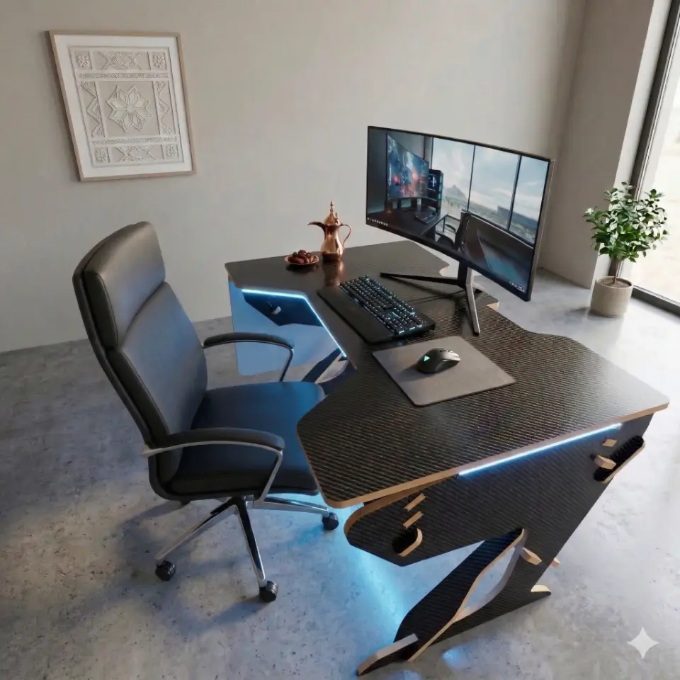 playDesk2 - Standard - Material: 5/8 in view