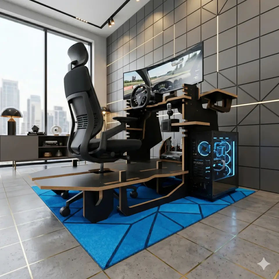 Rockpit - Sim Racing Cockpit - Standard - Material: 19.05mm view