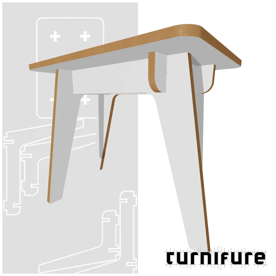 flexTable - Coffee Table - Material: 25 mm