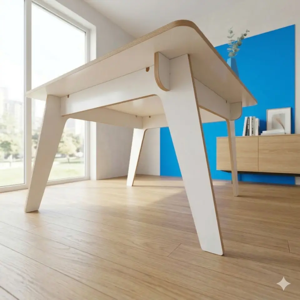 flexTable - Large Desk - Material: 18 mm view