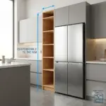 Adjustable Shelves Column - Low Console - Material: 19.05mm view