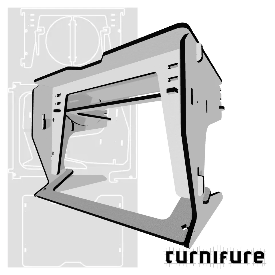 playDesk3 - Mini - Material: 5/8 in
