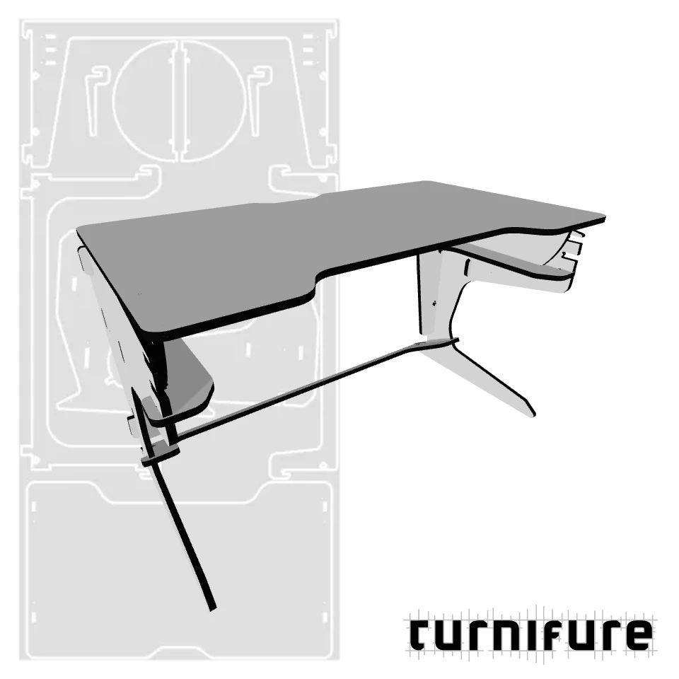 playDesk3 - XL - Material: 15 mm